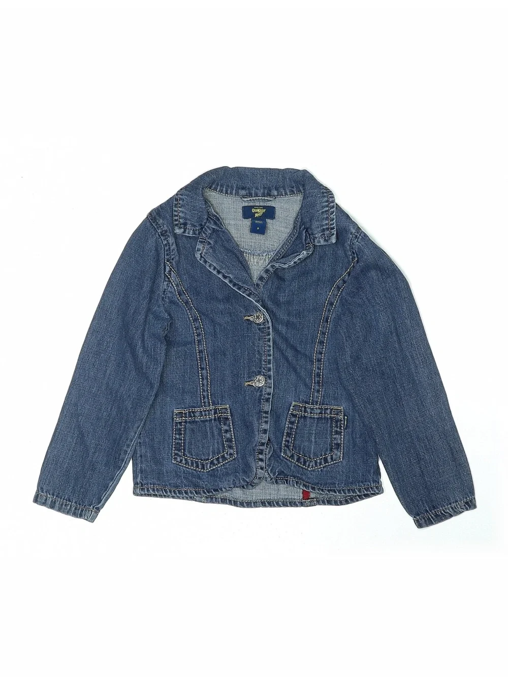 Vintage 1965-1986 Era OshKosh Denim Jacket 100% Cotton